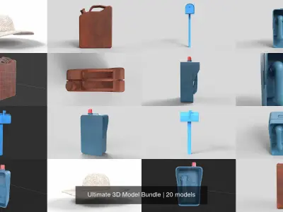 Ultimate 3D Model Bundle 3D Model Pack