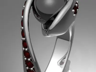 Rendering Anello C Free 3D model purchase