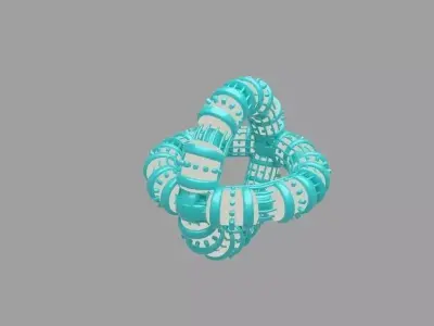 gadget ring Free low-poly 3D model