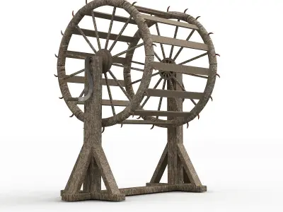 Breaking Wheel 3D model