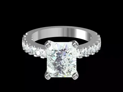 Wedding Ring  3D print model 326