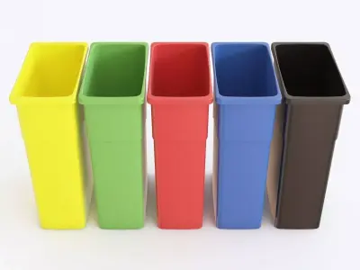 Recycle bin 3D model purchase