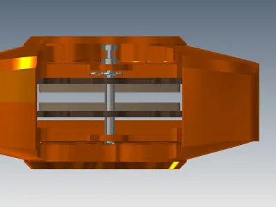 KTM brake caliper Free 3D print model