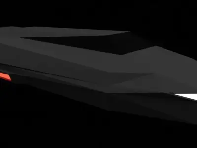 Transport Spaceship Free 3D model