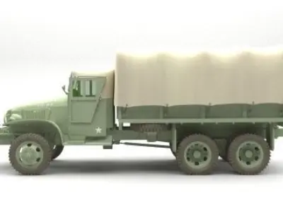 Soldier tanker 3D model