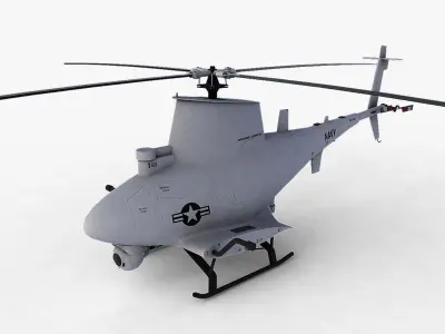 7 UAVs 3D model