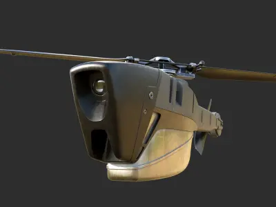 drone hovercraft 3D model