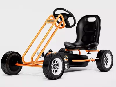 Pedal Racing Go Kart Model 3D model