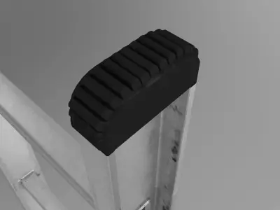 Ladder  clean and dirty 3D model