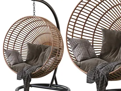 Armchair Suspendre Bosseda 3D model