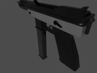 SUBMACHINE GUN 3D model