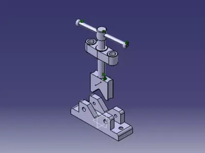 Pipe vise  3D model