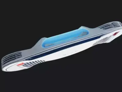 Hoverboard 3D Model 3D model purchase