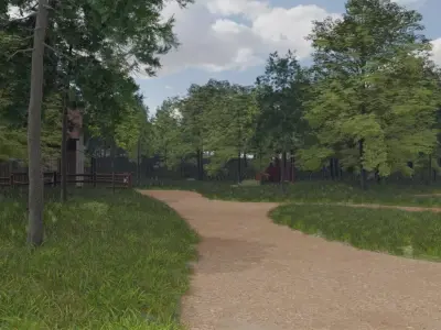 Rustic Village Layout 3D model