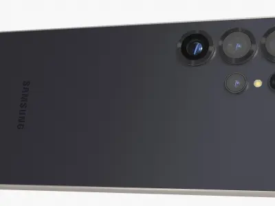 Samsung Galaxy S25 Ultra Black 3D model