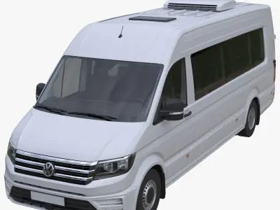 VW Crafter50 2Gen L5H3 MiniBus  3D model