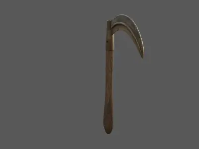 Bronze Age Sickle Low-poly 3D model