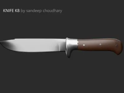 Knife K8 3D print model