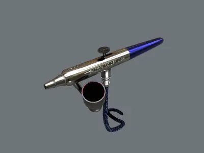 Airbrush Badger No 150 3D model