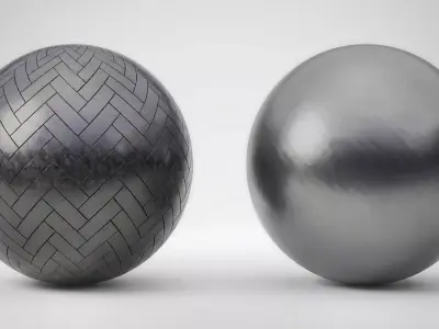 PBR Steel Part 1 Texture