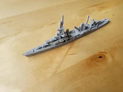 US Pensacola Class Cruiser Warship 3D print model