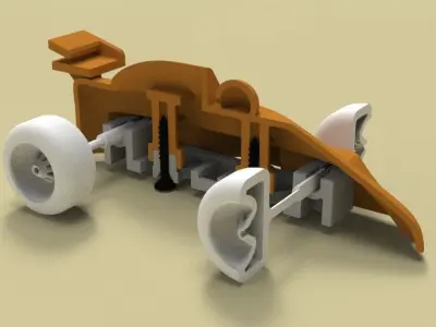 Toy car   3D print model