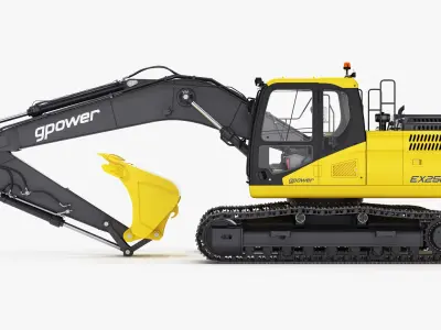  Excavator Tracked Generic v2 
