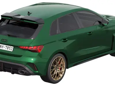 Audi RS3 Sportback competition limited 2026 3D model