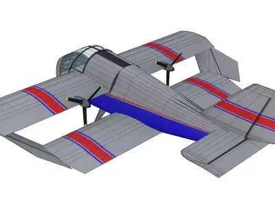 Starck AS37 Low-poly 3D model