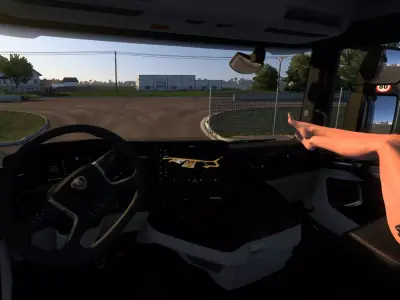 Viajera Companion traveler MOD for ETS2 Low-poly 3D model