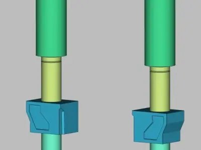 Delta Squad Full Size Props Armor Upgrade STL 3D print model