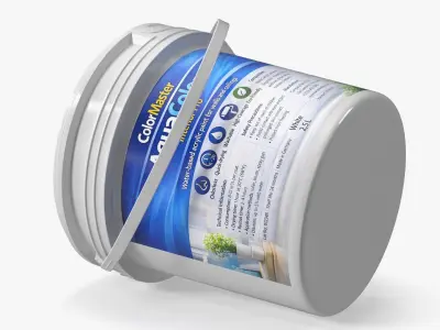 Interior Water Based Acrylic Paint White 3D model