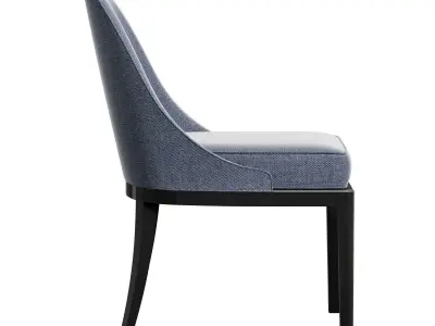 caracole natural choice side chair 3D model