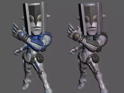 JoJo adventure part 4 The Hand 3D print model