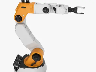 Industrial Robot 3D model get