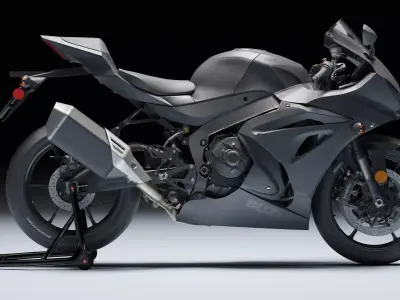 Suzuki GSX R 1000 2020 Low-poly 3D model