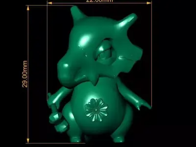 Dinosaur toy 3D printable model 3D print model