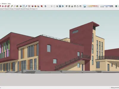 Sketchup Building 261 3D model