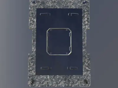 Tactical Military Ipad Low-poly 3D model