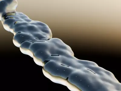 Dynamic Water Flow Effect Blender Geometry Nodes Setup 3D model