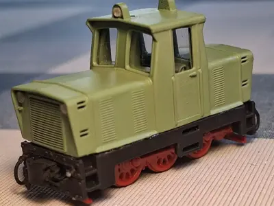 Diesel locomotive WLS 150 1-87 H0e750mm resin 3D print model