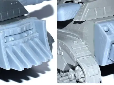 3D files to enhance Tehnolog Bronekropus models 3D print model