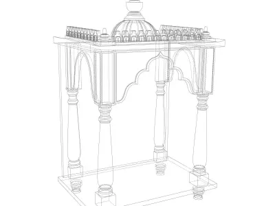 Indian Court 3D print model