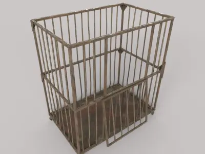 Old Cage 3D model