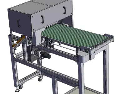 Loader and unloader 3D model