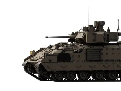 M3A3 bradley 3D model purchase