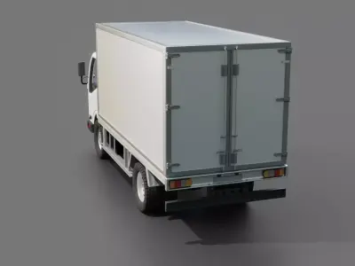 Mazda Titan Box Truck 3D model