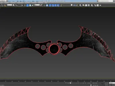 BAT KNIFE 3D model