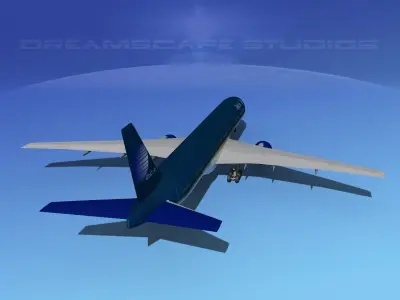 Boeing 777-300 MP World Air 3D model