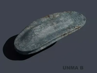 New UNMA Collection - UNMA-B-C-D - Flying Artifacts 3D model